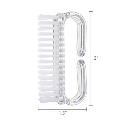Novellea Easy Grip Nail Cleaning Brush, Soft Bristles for Deep Hand and Nail Cleaning, Ergonomic Handle
