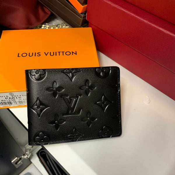 Authentic LV Multiple Monogram Canvas Slender Wallet – Black Men’s